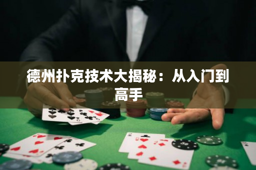 德州扑克技术大揭秘：从入门到高手