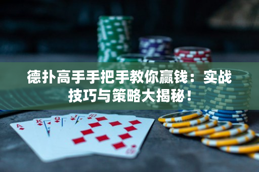 德扑高手手把手教你赢钱：实战技巧与策略大揭秘！