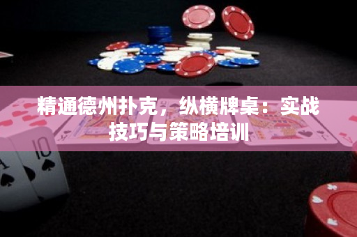 精通德州扑克，纵横牌桌：实战技巧与策略培训