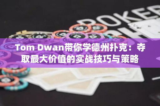 Tom Dwan带你学德州扑克：夺取最大价值的实战技巧与策略